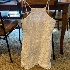 White Floral Lilly Dress